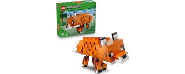 Amazon: LEGO® Minecraft Le Renard (21588) à 28,9€ (au lieu de 44,99€)