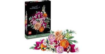 Amazon: LEGO® Botanicals Le Joli Bouquet de Fleurs Roses (10342) à 37,9€ (au lieu de 59,99€)
