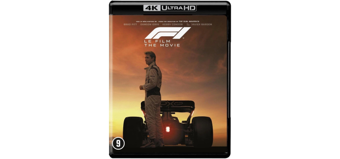 Amazon: Blu-ray 4K Ultra HD F1 The Movie à 16,99€ (au lieu de 29,99€)