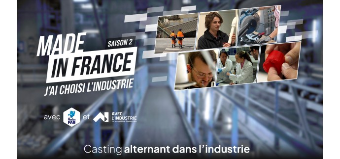 M6: 1 place au casting Made in France saison 2 (valeur 5000€) à gagner