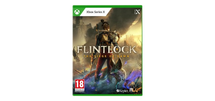 Amazon: Flintlock The Siege of Dawn (Xbox Series X) à 20,36€ (au lieu de 49,99€)