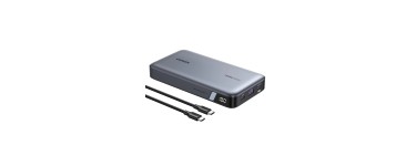 Amazon: Batterie Externe Ugreen Nexode 145W - 25000 mAh, 145W, triple connectique à 56,76€