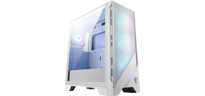 Amazon: Boîtier PC MSI MAG Forge 320R - ATX, 4 ventilateurs ARGB 120mm, verre trempé à 57,70€