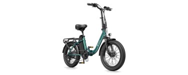 JoyBuy: DYU C9 Vélo électrique pliant 20" 250W 48V 15,6Ah Fatbike à 794,69€ (au lieu de 1399€)