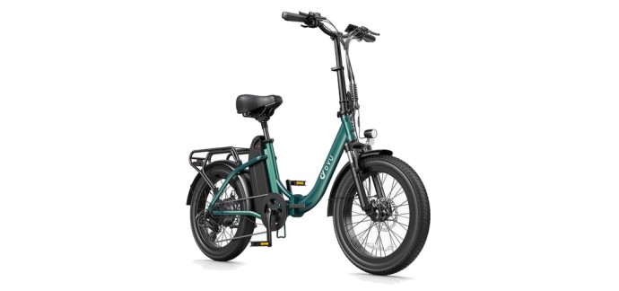 JoyBuy: DYU C9 Vélo électrique pliant 20" 250W 48V 15,6Ah Fatbike à 794,69€ (au lieu de 1399€)