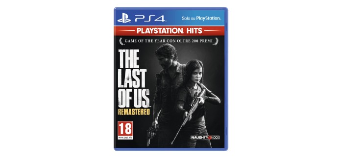 Amazon: Jeu The Last of Us sur PS4 (Import IT, Italien) à 9,14€