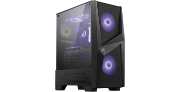 Amazon: Boitier PC MSI Mag Forge 100M à 43,63€ (au lieu de 54,67€)