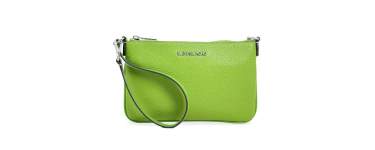 JoyBuy: MICHAEL KORS Jet Set pochette en cuir à poignée - Vert jungle à 92,9€ (au lieu de 265€)