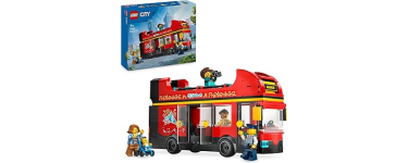 Amazon: LEGO® City Le Bus Rouge à Deux Étages (60407) - poussette à 17,9€ (au lieu de 29,99€)