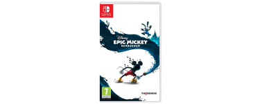 Amazon: Disney Epic Mickey Rebrushed (Switch) à 24,99€ (au lieu de 39,99€)