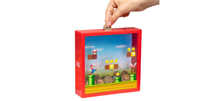 Amazon: Tirelire Super Mario Paladone - 18cm à 9,05€ (au lieu de 15,29€)