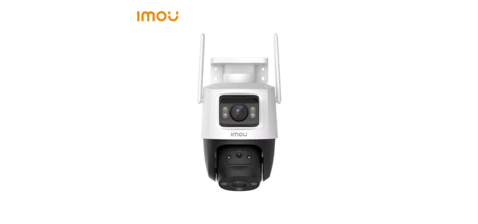 JoyBuy: IMOU Cruiser Caméra PT extérieure double objectif 6 Mpx, IA personnes/véhicules à 59,99€