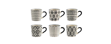 Amazon: Set de 6 Tasses à Café en Stoneware à 11,69€ (au lieu de 20,21€)