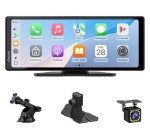 JoyBuy: Écran portable Carplay CARPURIDE V92R - 10,26" 1080P, caméra arrière à 85,99€ (au lieu de 106,99€)