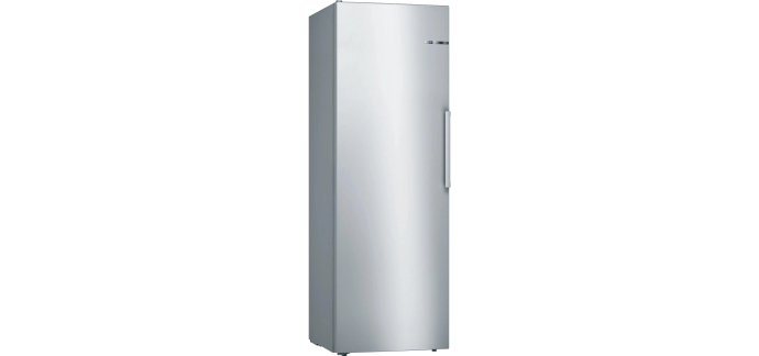 Amazon: Réfrigérateur pose-libre Bosch KSV33VLEP Série 4 - 324L, 176x60cm à 360,91€ (au lieu de 549€)