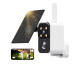 Amazon: Caméra Surveillance Pesair 2k - Rotation 180°, Panneau Solaire, Vision Nocturne Couleur, PIR à 29,15