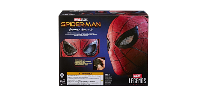 Amazon: Masque Marvel Legends Series Spider-Man à 69,99€ (au lieu de 100,84€)