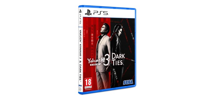 Amazon: Yakuza Kiwami 3 sur PS5 à 32,82€ (au lieu de 39,99€)