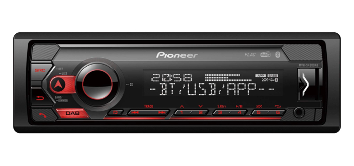 Amazon: Autoradio Pioneer MVH-S420DAB à 76,96€ (au lieu de 130€)