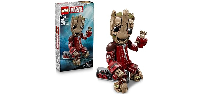 Amazon: LEGO® Marvel Groot en Tenue de Ravageur (76341) à 38,9€ (au lieu de 59,99€)