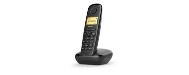 Amazon: Téléphone fixe sans fil Gigaset A170 Solo DECT/GAP - Noir à 8,48€ (au lieu de 21,99€)