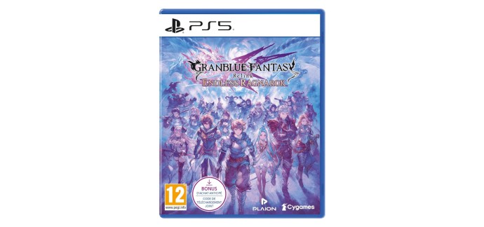 Carrefour: Granblue Fantasy Relink Endless Ragnarok (PS5) à 47,99€ (au lieu de 59,99€)