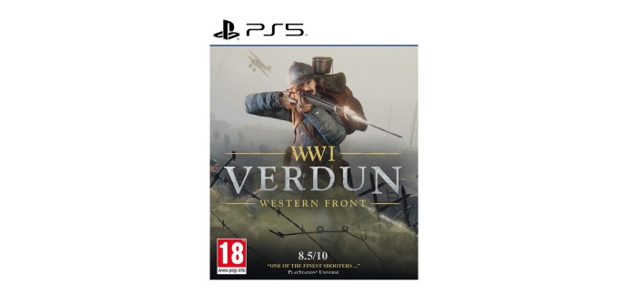 Amazon: WW1 Verdun Western Front (PS5) à 21,98€ (au lieu de 29,99€)