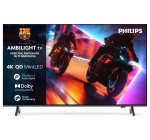 Amazon: TV 75" Philips 75MLED910 - 2025, QD MiniLED, 4K UHD, VRR 144Hz, Ambilight 3 côtés à 1060,76€