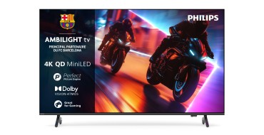 Amazon: TV 75" Philips 75MLED910 - 2025, QD MiniLED, 4K UHD, VRR 144Hz, Ambilight 3 côtés à 1060,76€