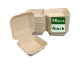 JoyBuy: Lot de 50 boîtes en fibre de bambou jetables Rui bamboo - 15 cm à 5,16€ (au lieu de 10,81€)