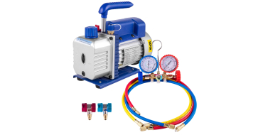 Amazon: Pompe à vide VEVOR 3 CFM 1/4 HP avec accessoires à 61,87€ (au lieu de 96,99€)