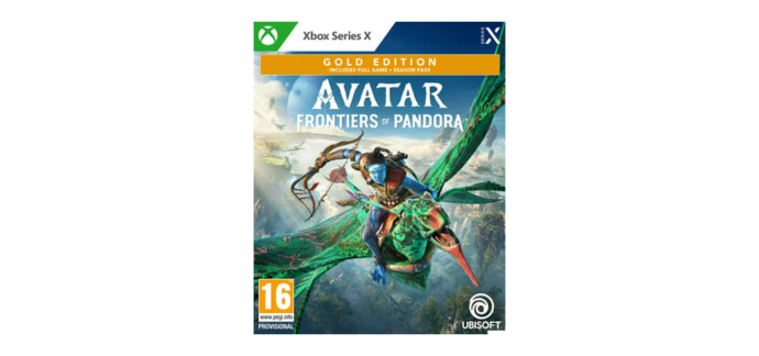 Carrefour: Avatar Frontiers of Pandora Gold Edition (Xbox Series) à 18€ (au lieu de 59,99€)