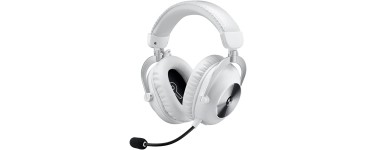 Amazon: Casque Logitech G Pro X 2 Lightspeed blanc (PC, PS5, PS4, Switch) à 142,49€ (au lieu de 269€)