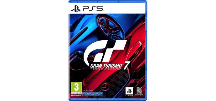 Amazon: Gran Turismo 7 sur PS5 à 39,99€