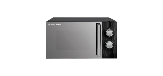 Amazon: Micro-ondes Russell Hobbs Honeycomb RHMM715B-EU - 700W, 17L à 57,74€ (au lieu de 80,79€)