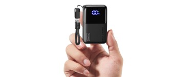 Amazon: Batterie Externe Iniu Pocket Rocket P50 - 45W, 10000mAh à 22,30€ (au lieu de 39,99€)