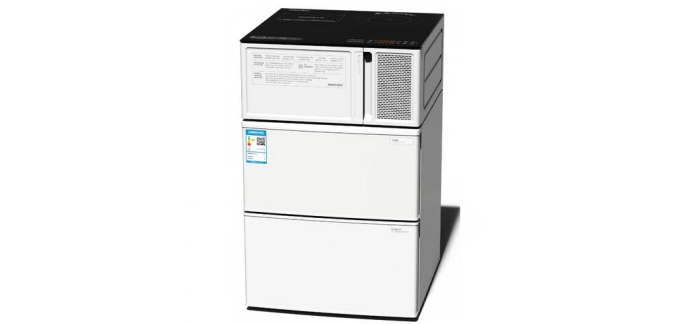 JoyBuy: Mini cuisine 4-en-1 AWOOM - 550x587x900 mm, four micro-ondes, induction, frigo 52L, congélo 40L à 49