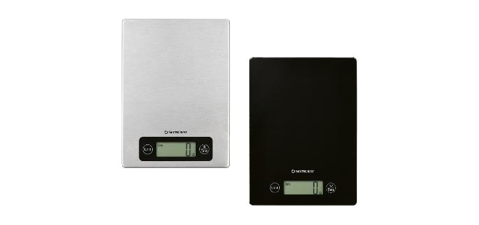 LIDL: SILVERCREST® Balance de cuisine numérique - 5 kg, écran LCD à 3,99€ (au lieu de 4,99€)