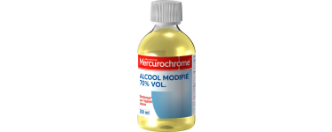 Amazon: Alcool Modifié 70° Mercurochrome 200 ml à 1,95€ (au lieu de 3,60€)