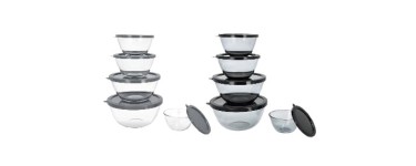LIDL: SILVERCREST Set de 5 boîtes de conservation en verre - empilables, micro-ondes à 5,99€