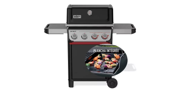 Boulanger: Barbecue à gaz Weber Spirit E-425 - 4 brûleurs, 8,2 kW, plancha 50/50 à 569,99€ (au lieu de 699€)