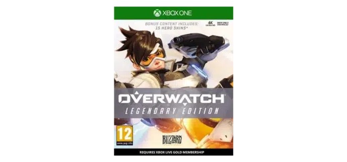 Amazon: Overwatch Legendary Edition (Xbox One) à 30,64€ (au lieu de 39,99€)