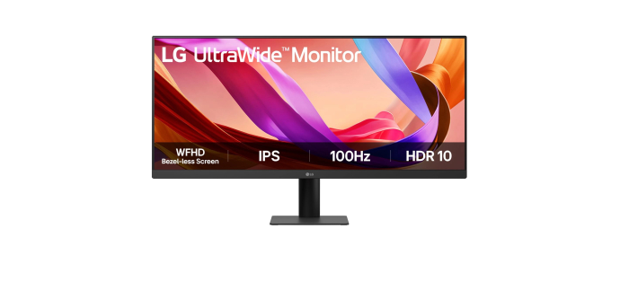Amazon: Ecran PC 29" LG UltraWide 29U511A - IPS, 2560x1080, 100Hz à 129,99€ (au lieu de 160,18€)