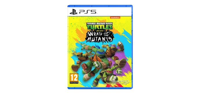 Amazon: TMNT Arcade Wrath of the Mutants (PS5) à 14,99€ (au lieu de 29,99€)