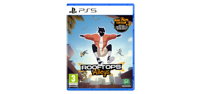 Amazon: Rooftops and Alleys Dual Pack Edition (PS5) à 20,20€ (au lieu de 39,99€)