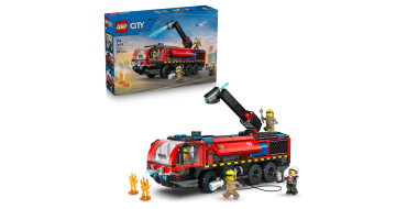 Amazon: LEGO® City Le camion de pompiers de l'aéroport (60499) à 44€ (au lieu de 52€)