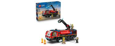 Amazon: LEGO® City Le camion de pompiers de l'aéroport (60499) à 44€ (au lieu de 52€)