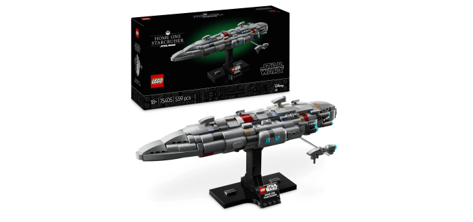 Amazon: LEGO® Star Wars™ Le Starcruiser Home One (75405) à 36,28€ (au lieu de 50,96€)