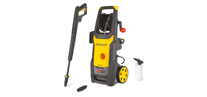 Amazon: Nettoyeur haute pression Stanley SXPW24B - 2400W, 170 bars, 500L/h à 80,31€ (au lieu de 130,04€)