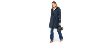 Decathlon: BTWIN Trench femme imperméable avec capuche - vélo ville à 34,99€ (au lieu de 79,99€)